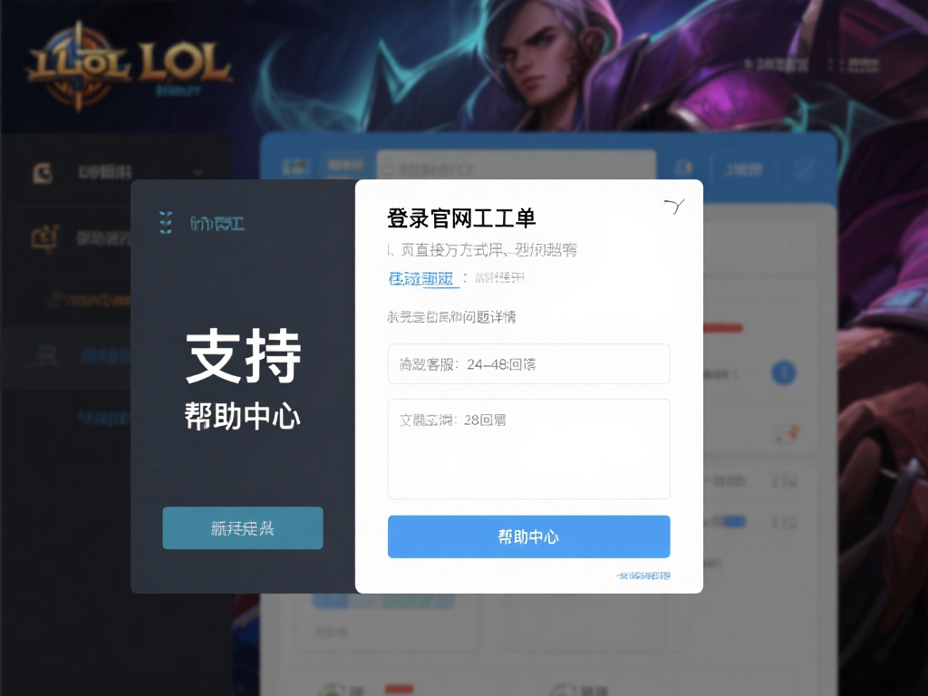 LOL官网客服能否通过微信或QQ进行联系? 登录官网提交工单:这是最直接的方式,进入