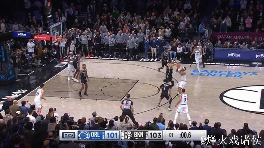 班凯罗30+14+6打板三分绝杀 魔术加时险胜篮网 班凯罗30+14+6打板三分绝杀 魔术加时险胜篮网